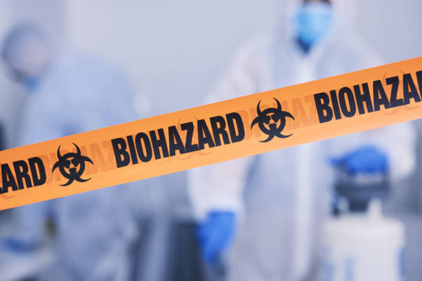 Professional Blood Cleanup technician working in Pacific Grove, CA